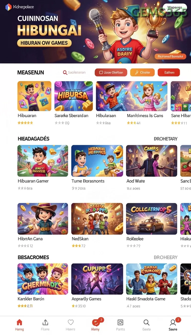 Screenshot Rainbow Reels